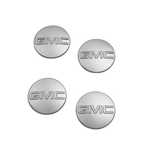 2009 GMC Sierra Center Cap - Embossed GMC Logo, Chrome 12499425