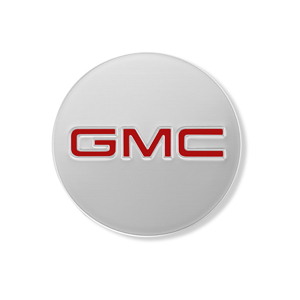 2008 GMC Canyon Center Cap - Red GMC Logo, Polished 12499422