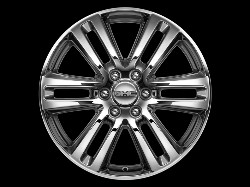 2013 GMC Acadia 20 inch 6-Split-Spoke Chrome Wheel 19301357