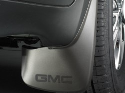 2013 GMC acadia Splash Guards - Rear Molded Set, Black 22935679