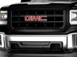 2016 GMC Sierra HD Grille - Painted Surround, Black 22972286