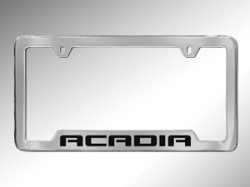 2016 GMC Acadia License Plate Frame - Acadia (Chrome with Bla 19330372