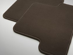 2016 GMC Canyon Carpeted Floor Mats, Rear - Cocoa
