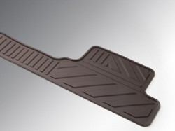 2016 GMC Canyon All-Weather Floor Mats, Rear - Cocoa