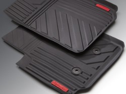 2016 GMC Canyon All-Weather Floor Mats, Front - Black - All T 22963074